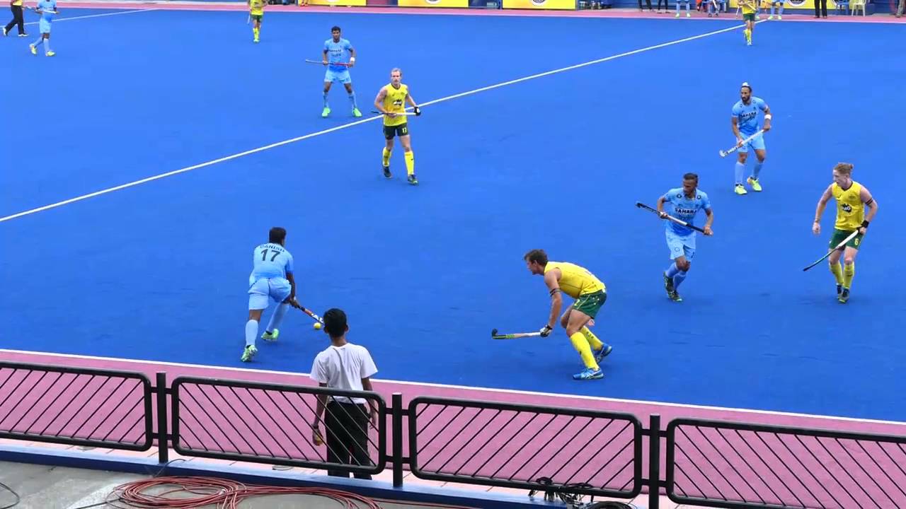 Australia 5 India 1. Sultan Azlan Shah Cup. Mens hockey, ipoh, Malaysia 2016