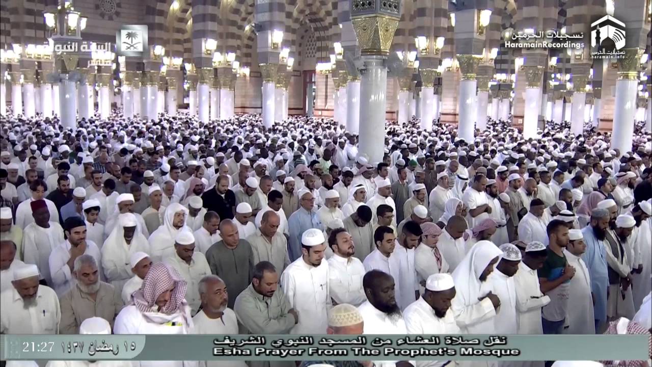 16th Ramadan 1437 Madeenah 'Isha Sheikh Ale Sheikh