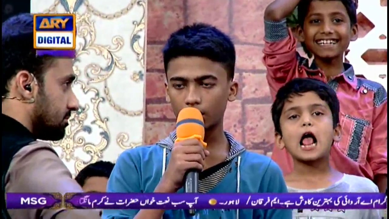 Shan-e-Sehr Segment: Inam Ramzan  - 12th June 2017