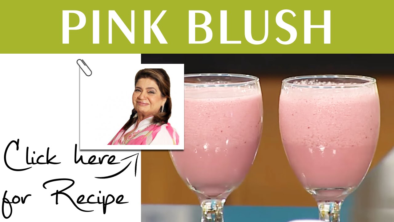 Masala Mornings Recipe Pink Blush by Chef Shireen Anwar Masala TV 18 July 2016