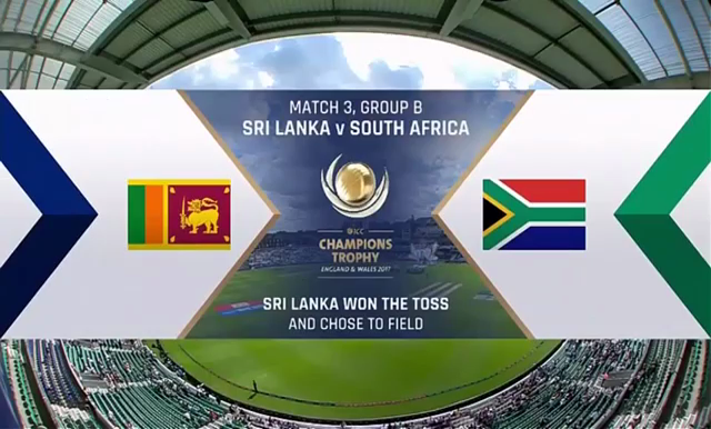 South Africa  vs Sri Lanka ICC Champions Trophy 2017 HIghlights