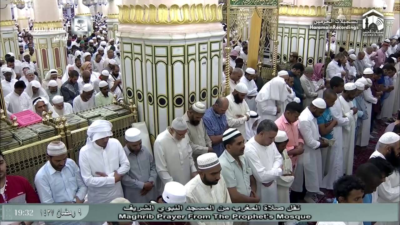 10 Ramadan 1437 Madeenah Maghrib Sheikh Qaasim