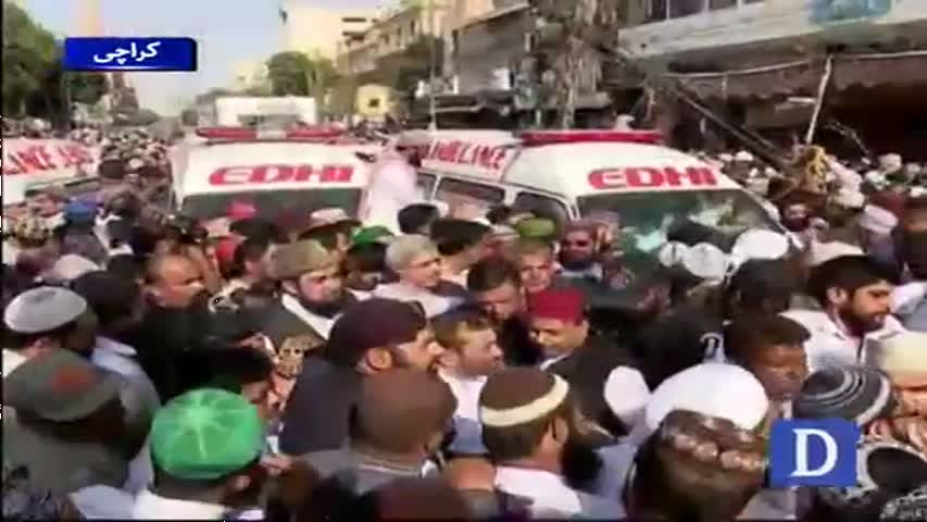 Namaz-e-Janaza of Allama Shah Turab-ul-Haq Qadri offered