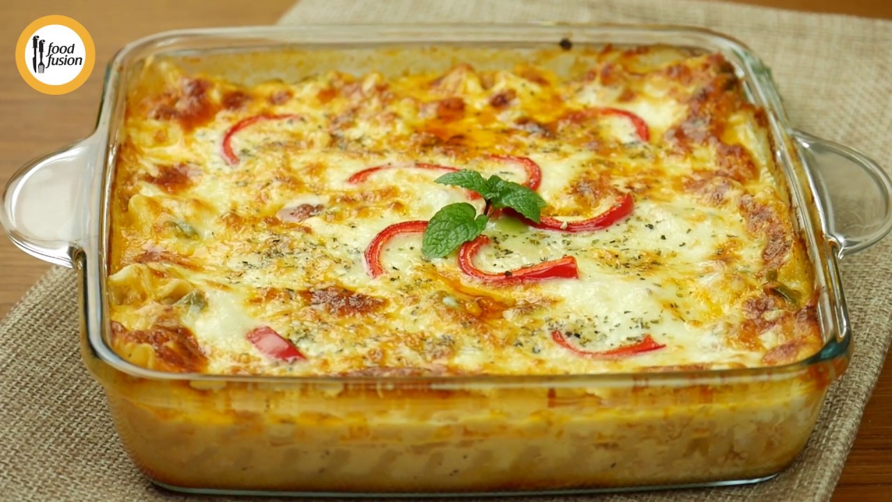 Chicken Lasagne By Food Fusion