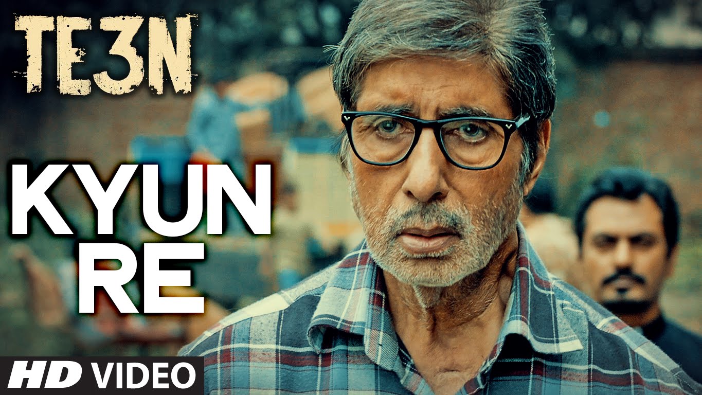 KYUN RE Video Song | TE3N | Amitabh Bachchan, Nawazuddin Siddiqui, Vidya Balan | T-Series