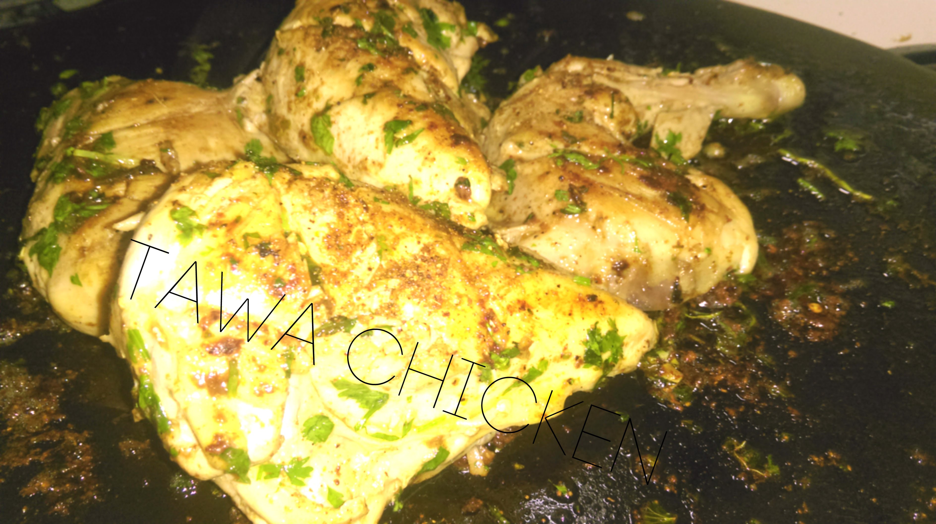 Tawa Chicken | Farah's Cooking Diary