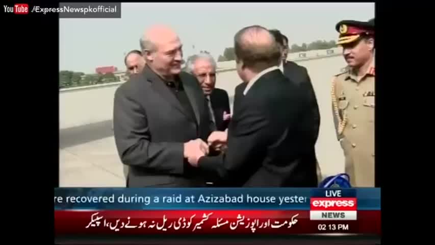 Belarussian President Leaves Making Gestures of Ironclad Friendship