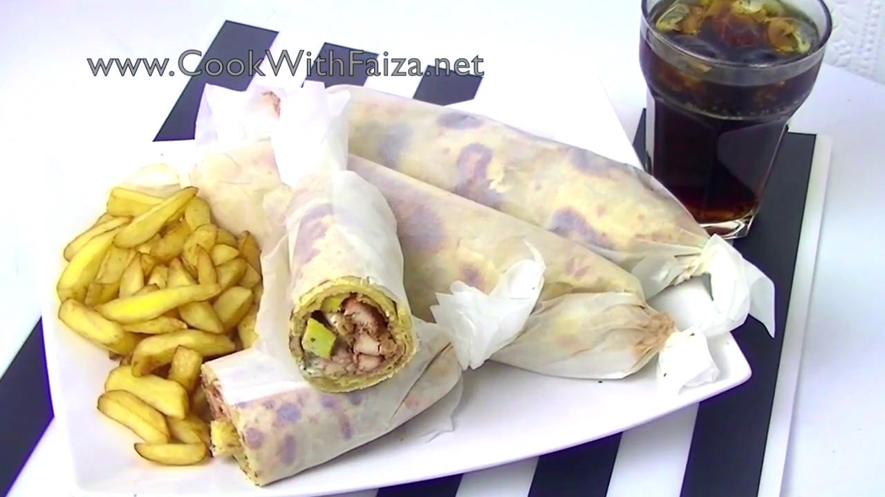 CHICKEN PARATHA ROLL 2 - چکن پراٹھا رول 2 