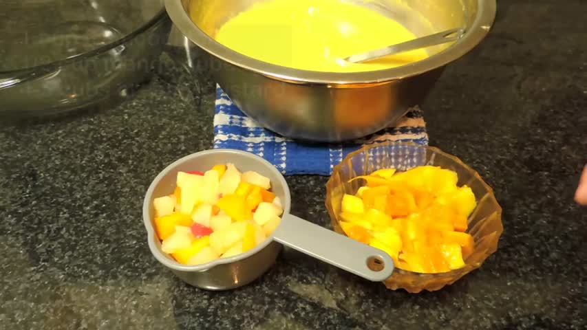 Fruit Cocktail Recipe A Quick Creamy Dessert With 3 Ingredients By (HUMA IN THE KITCHEN)