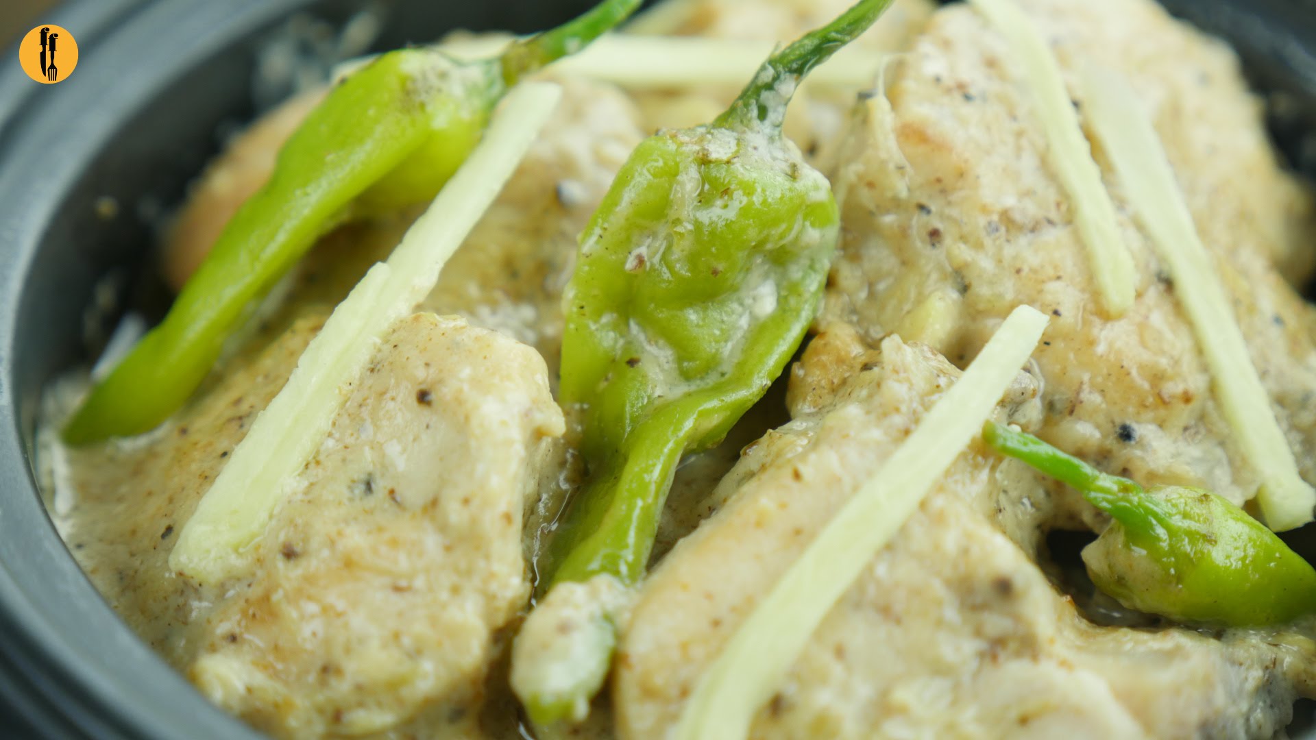 Chicken White Karahi Recipe By Food Fusion