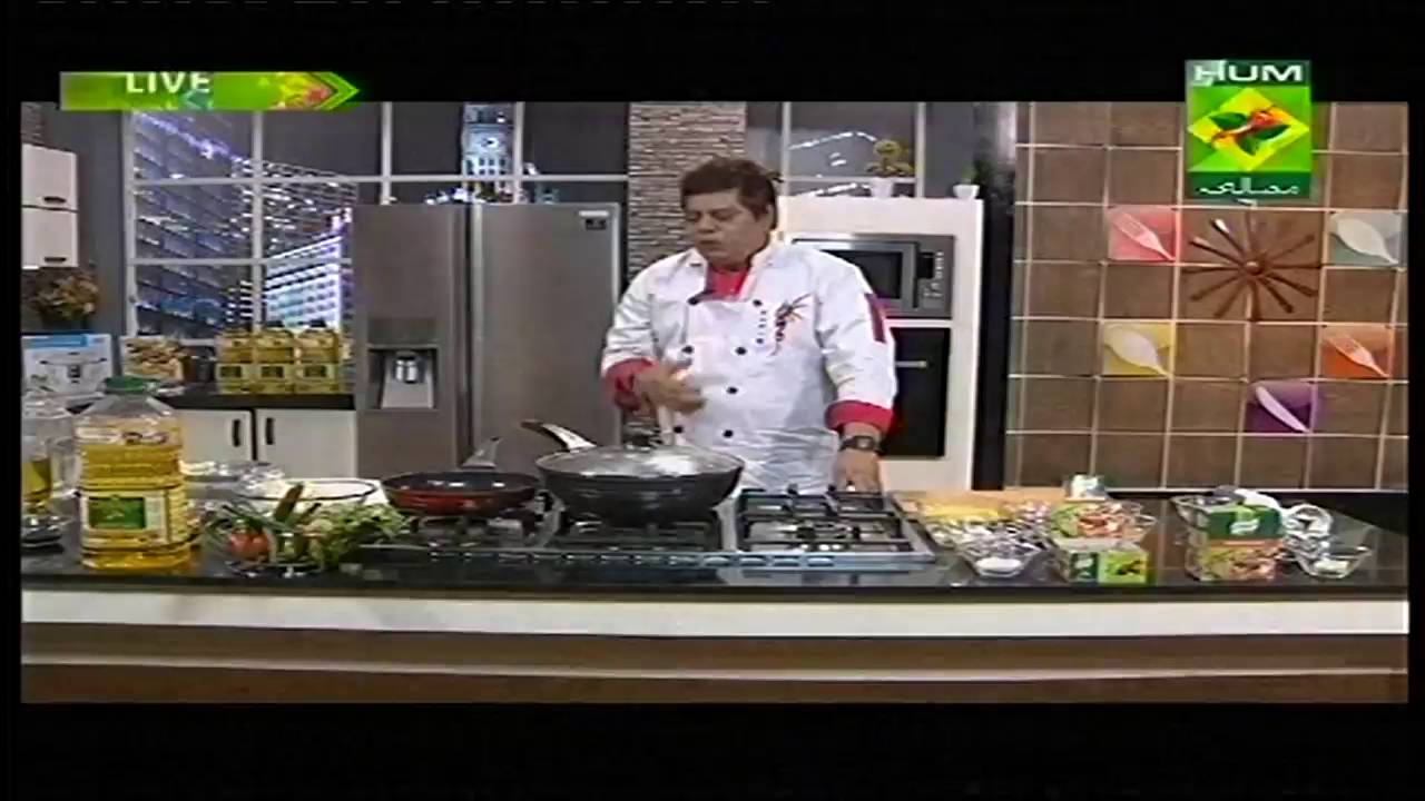 Dawat Recipe Homemade Spinach Pasta by Chef Gulzar Hussain Masala TV 24 May 2016