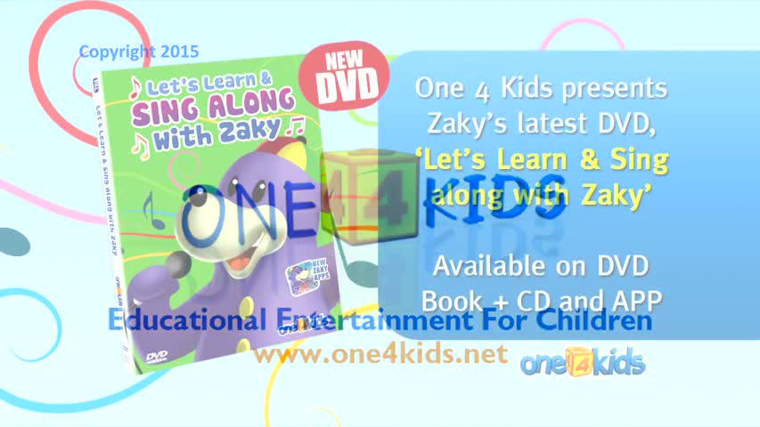 Let's Learn & Sing Along with Zaky - PREVIEW (Islamic Cartoon)