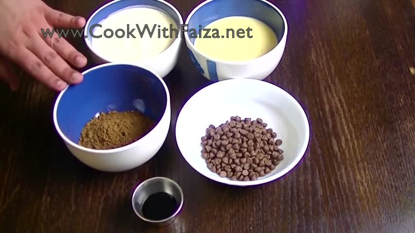 CHOCOLATE CHIP ICE CREAM - چاکلیٹ چپ آئس کریم  *COOK WITH FAIZA*