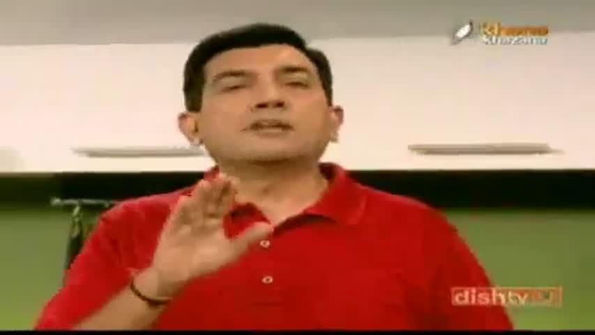 Garlic Chakli - Sanjeev Kapoor - Khana Khazana