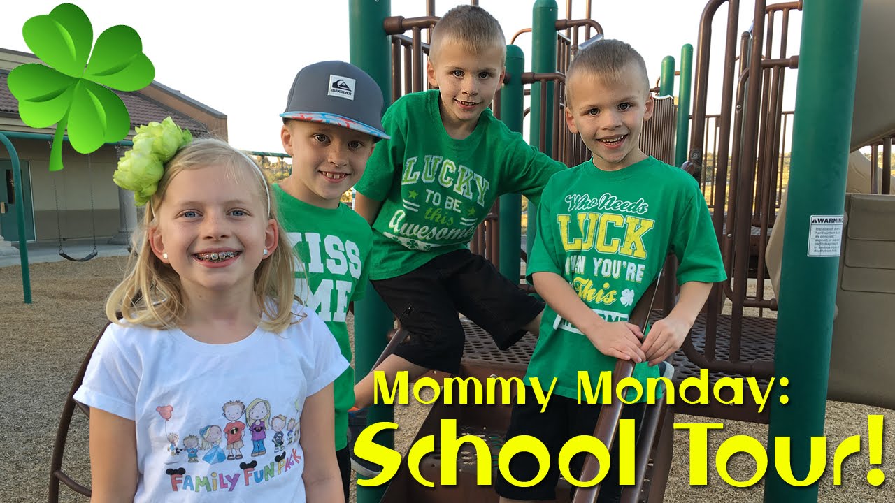 School Tour, Open House & Ice Cream || Mommy Monday