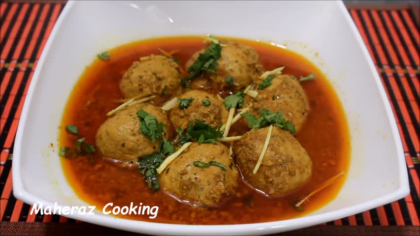 Chicken Kofta without Khus Khus