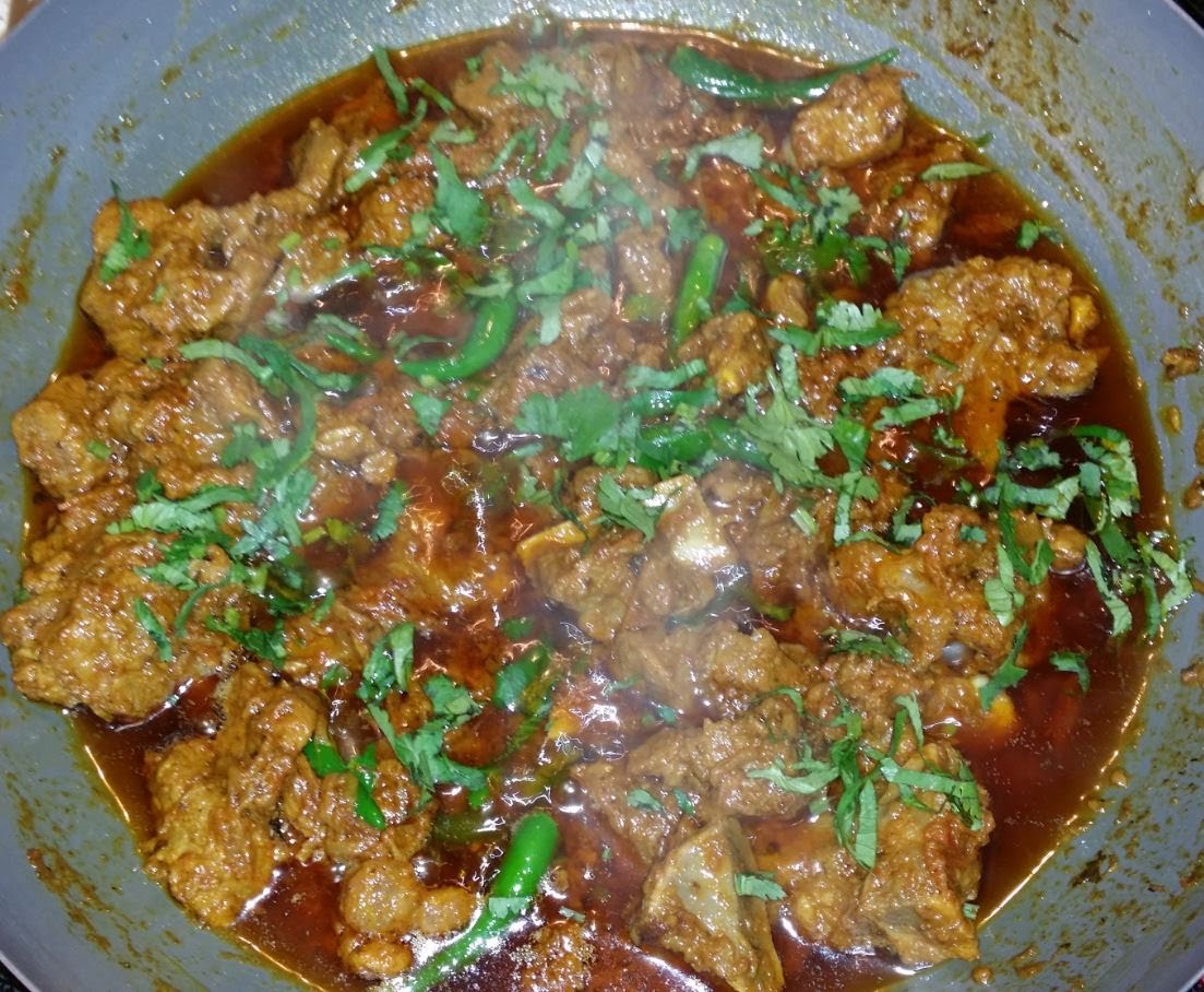 Karahi gosht / Mutton Karahi کڑاہی گوشت