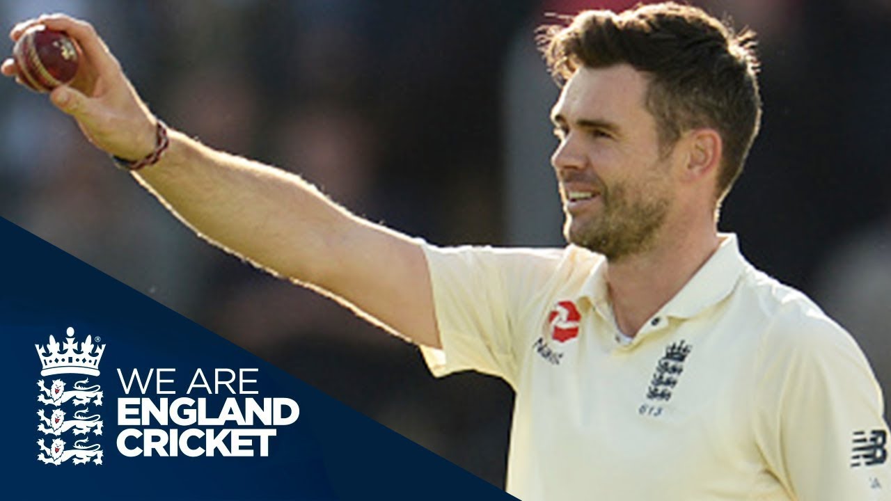 Anderson Takes 500th Test Wicket - England v West Indies 3rd Test Day 2 2017