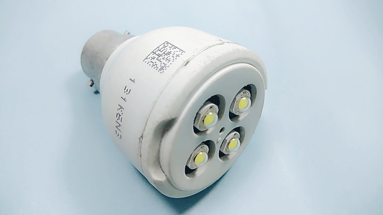 Convert old broken CFL into LED Bulb
