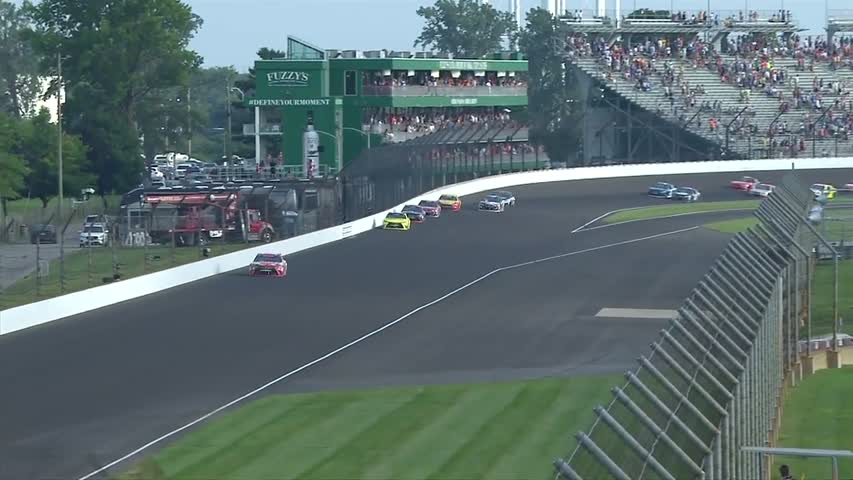 Busch goes back-to-back at the Brickyard