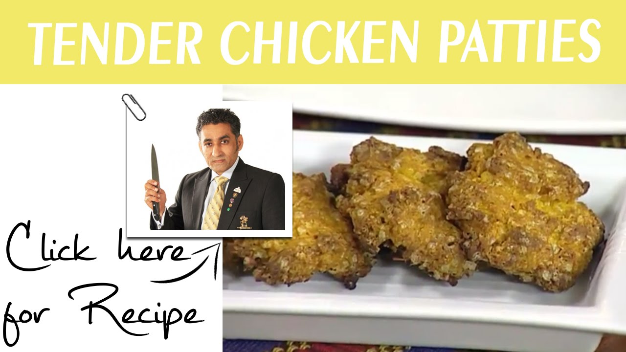 Chaska Pakany Ka Recipe Tender Chicken Patties by Chef Tahir Chaudhry Masala TV 25 Sept 2016