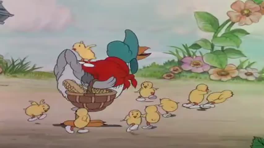 1934 Silly Symphony The Wise Little Hen (Walt Disney)