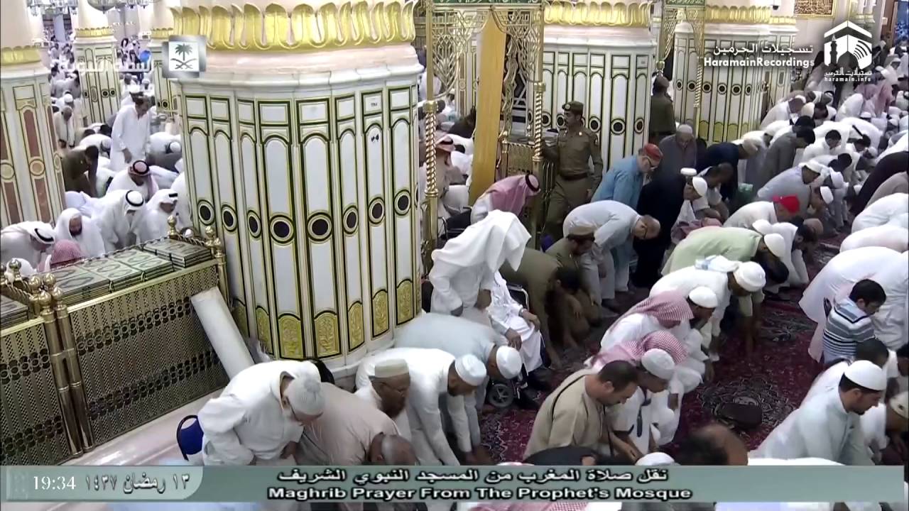14th Ramadan 1437 Madeenah Maghrib by Sheikh Buay'jan