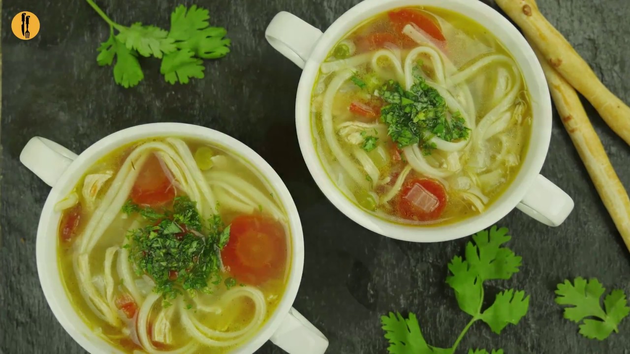 Chicken Noodle Soup Recipe By Food Fusion