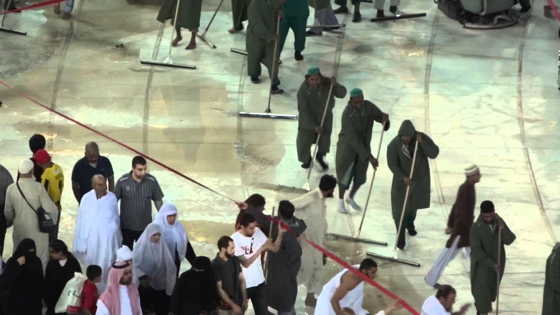 rain in masjid al harram 2012 