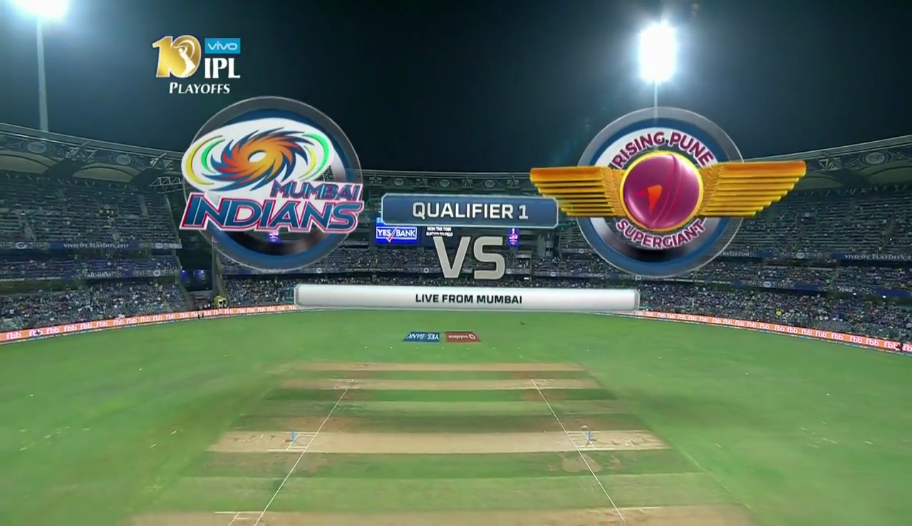IPL 2017 Q1 Match MI vs RPS Highlights