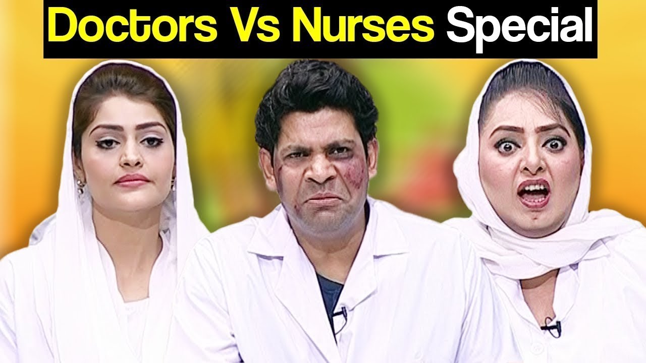 Khabardar Aftab Iqbal 5 April 2018 - Doctor vs Nurses