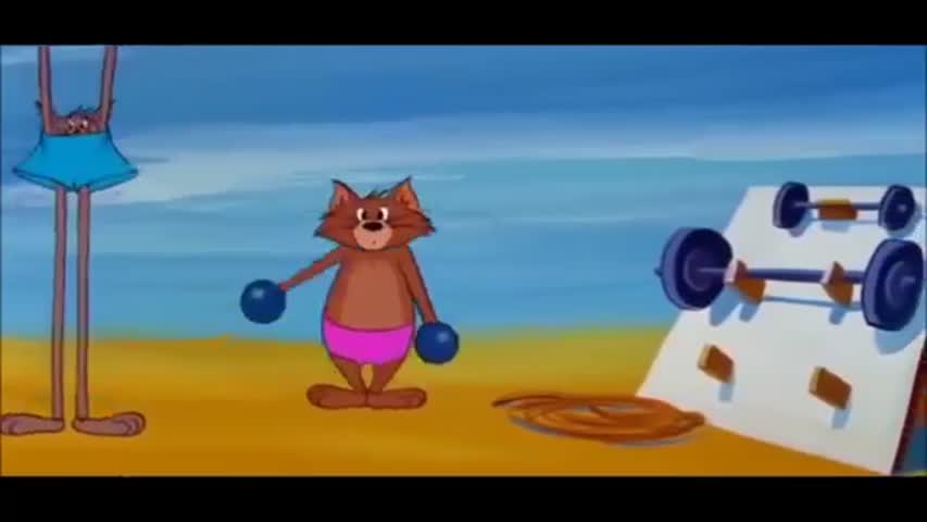 Tom and Jerry, Muscle Beach Tom (1956) 