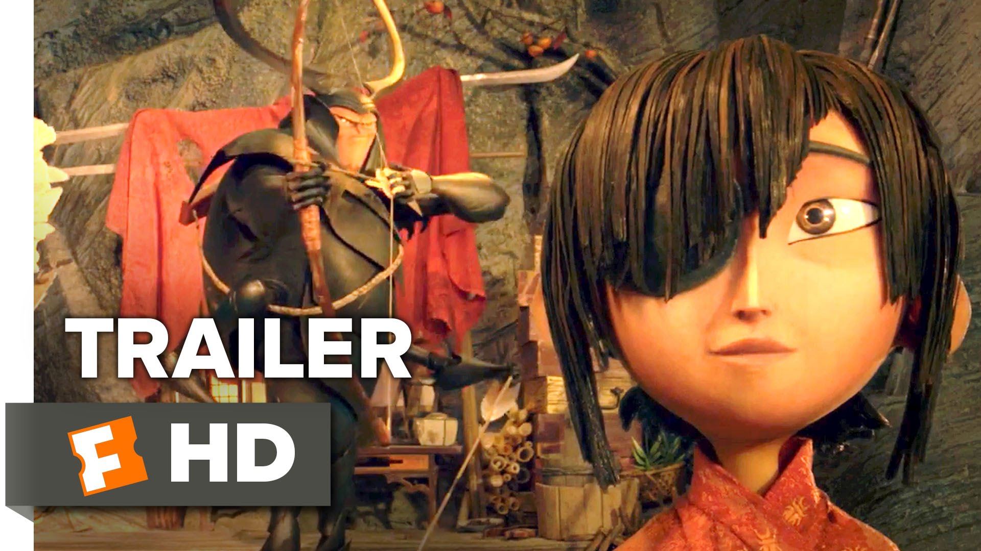 Kubo and the Two Strings Official Trailer #2 (2016) - Charlize Theron, Rooney Mara Animated Movie