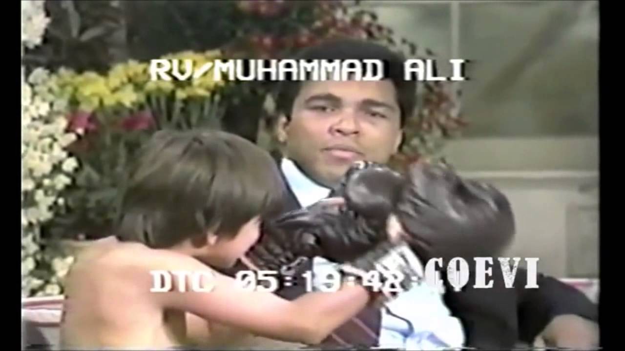 Muhammad Ali Boxing Kid Funny