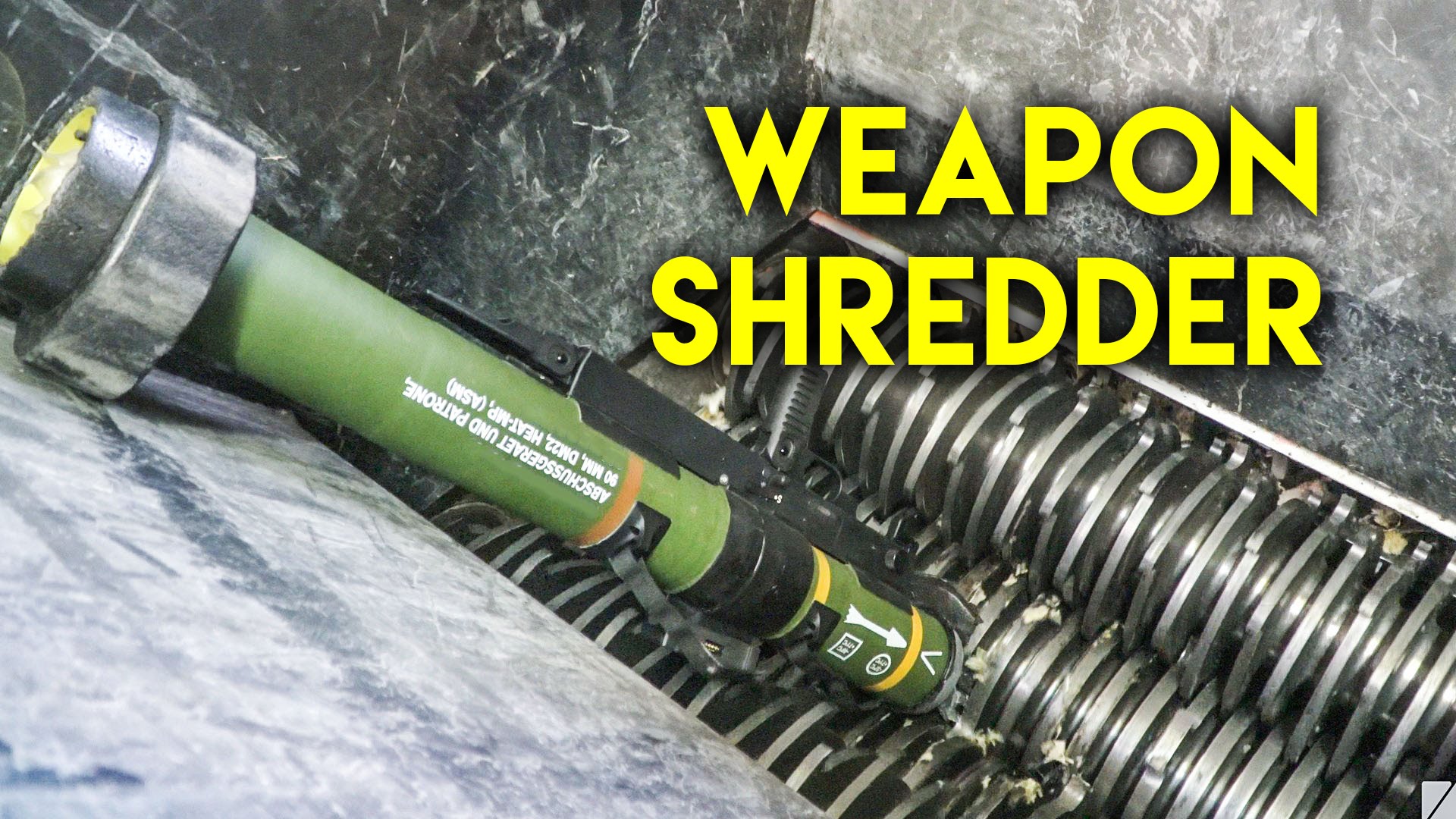 Shredding weapons (grenades, rocket launchers)