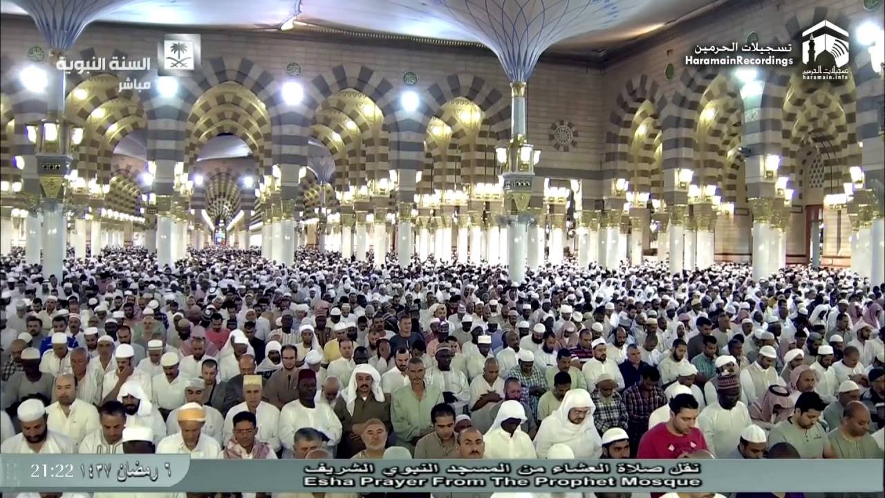 7th Ramadan 1437 Madeenah 'Isha Sheikh Ale Sheikh