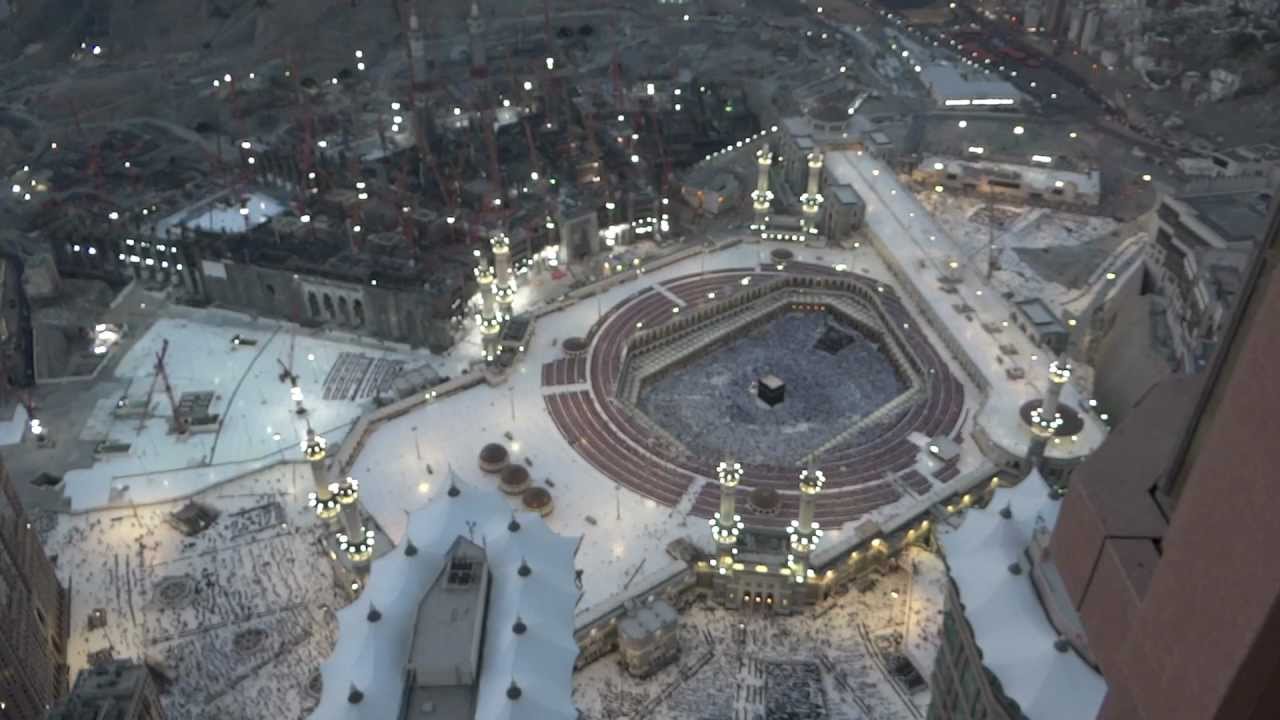 azan-e-magrib in masjid al haram