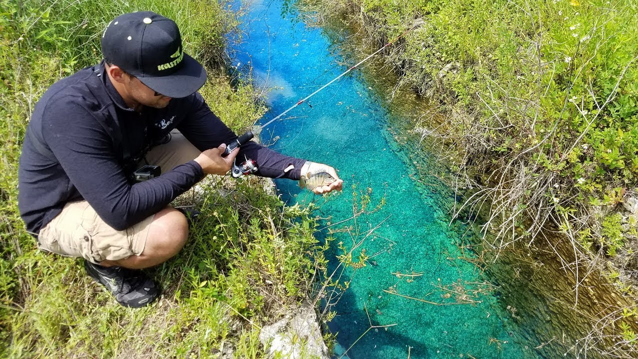 Ultra Clear DITCH Fishing In Deep Miami!