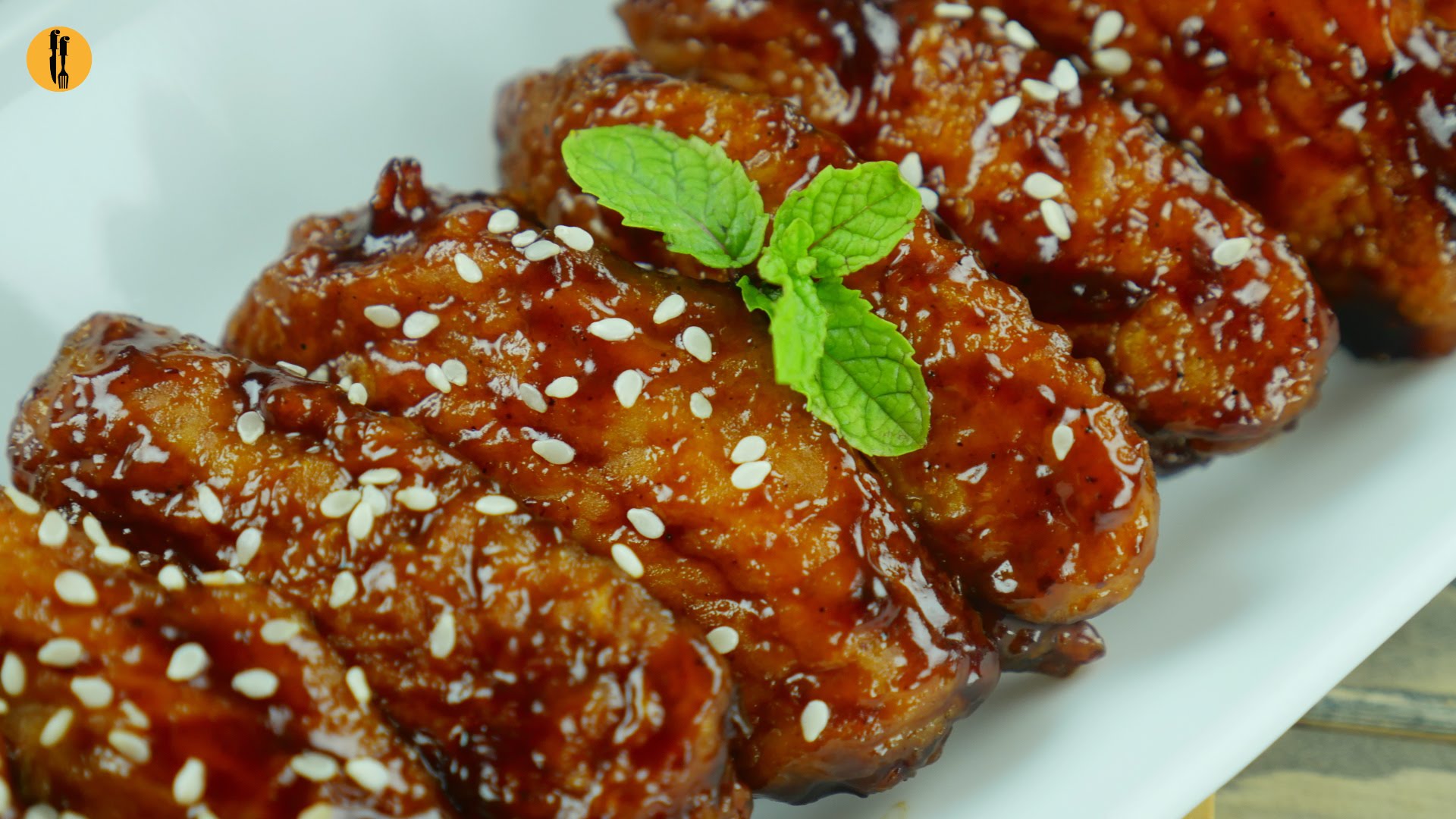 Honey BBQ Chicken Wings Recipe By Food Fusion