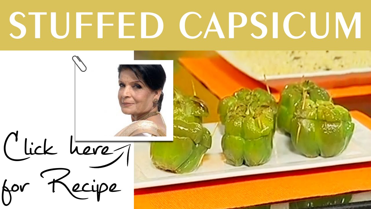 Handi Recipe Stuffed Capsicum by Chef Zubaida Tariq Masala TV 17 August 2016
