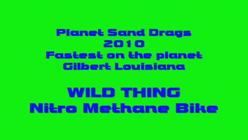 Wild Thing Planet Sand 2010