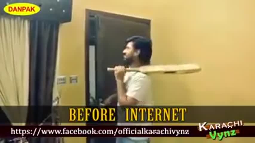 Life Before INTERNET vs Life After INTERNET By Karachi Vines