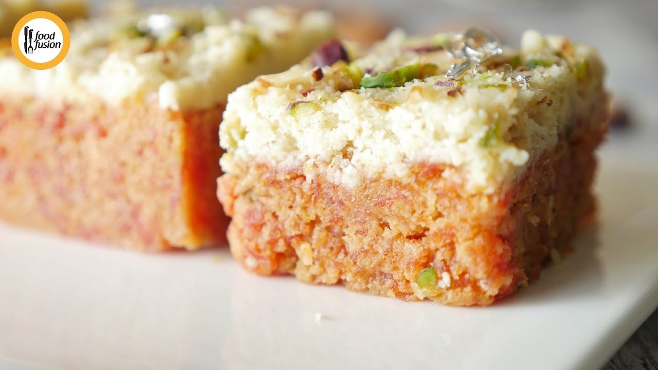 Gajar Ki Barfi Recipe By Food Fusion