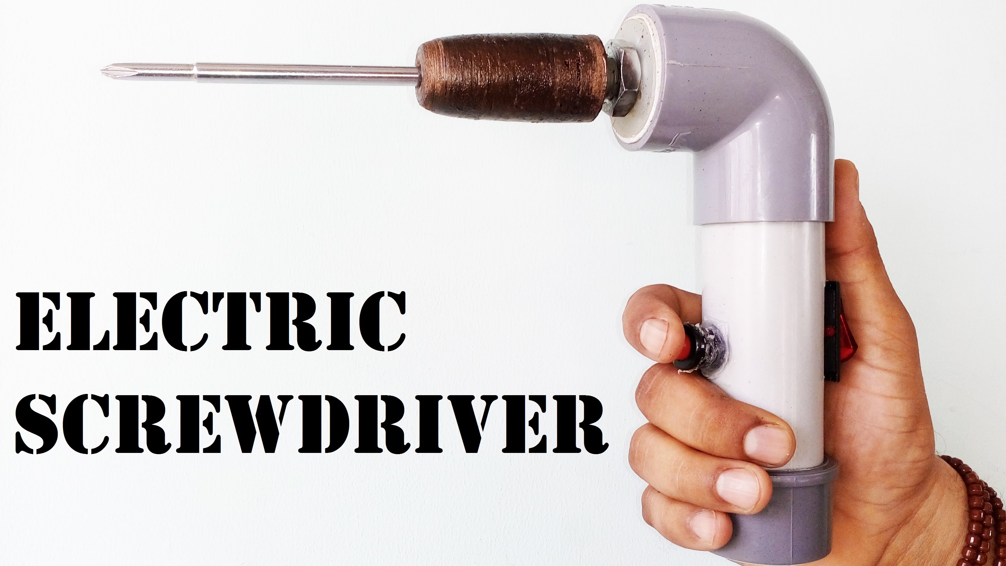 How to Make an Automatic Electric Screwdriver at home