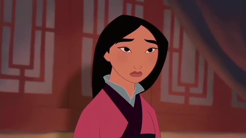 Mulan takes her father's place