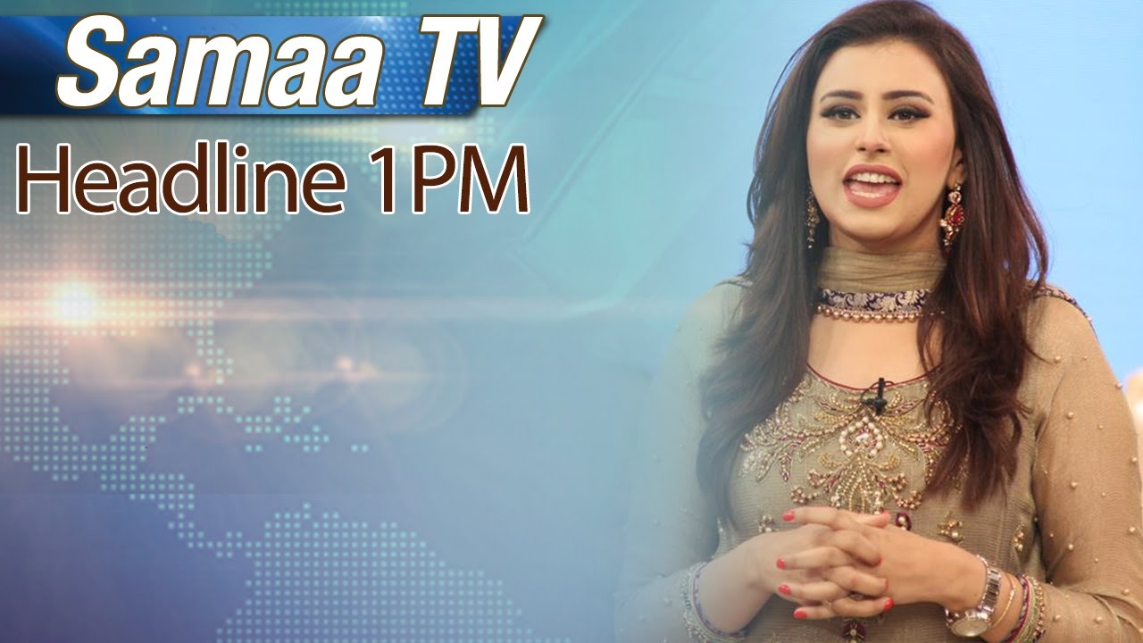 Samaa Headlines | 1 PM | SAMAA TV | 24 Oct 2016