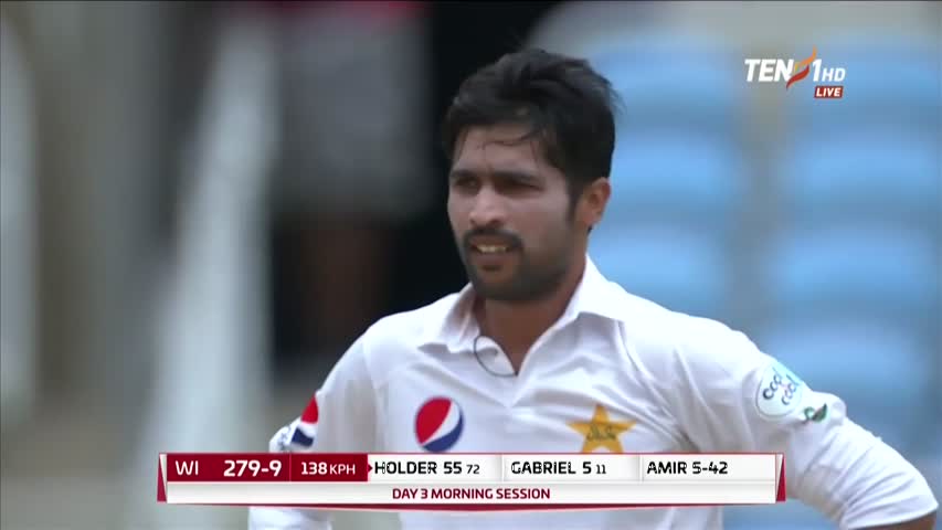 Day 3 - 1st Test - West Indies vs Pakistan - Match Highlights - 23rd Apr, 2017