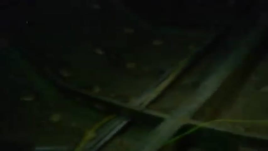 inside video of zamzam tower moon