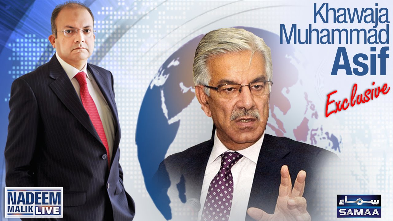 Khawaja Asif Se Khususi Guftugu | Nadeem Malik Live | 26 Sept 2016