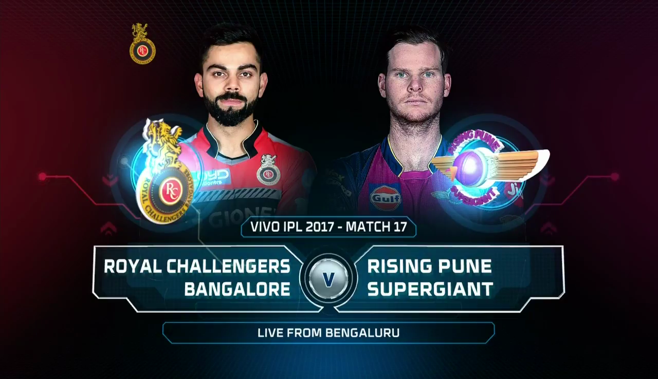 IPL 2017 17th Match RCB vs RPS Highlights